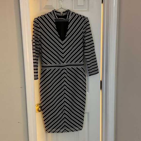 project RUNWAY Dresses & Skirts - Project Runway Black & White Long Sleeve Dress, Size M.